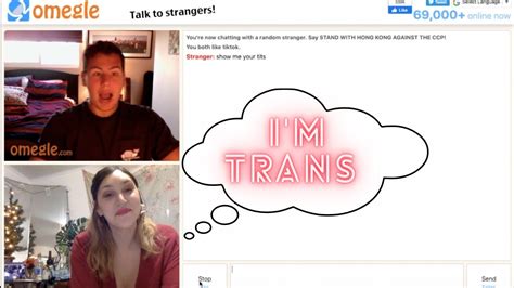 trans omegle|TransAdvice 